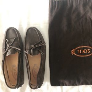 Tod’s Women’s Suede Gommino Driving Shoes